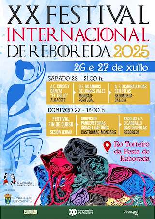 XXI Festival Internacional de Reboreda (2026) en Redondela