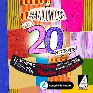 XXI Gala de Humor de Manicómicos en A Coruña