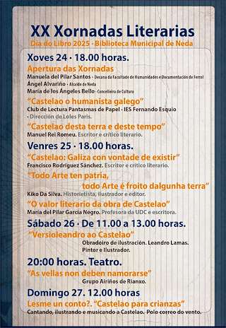 XXI Xornadas Literarias en Neda