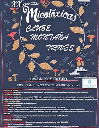 XXV Xornadas Micolóxicas - X Concurso de Tapas (2025) en A Pobra de Trives