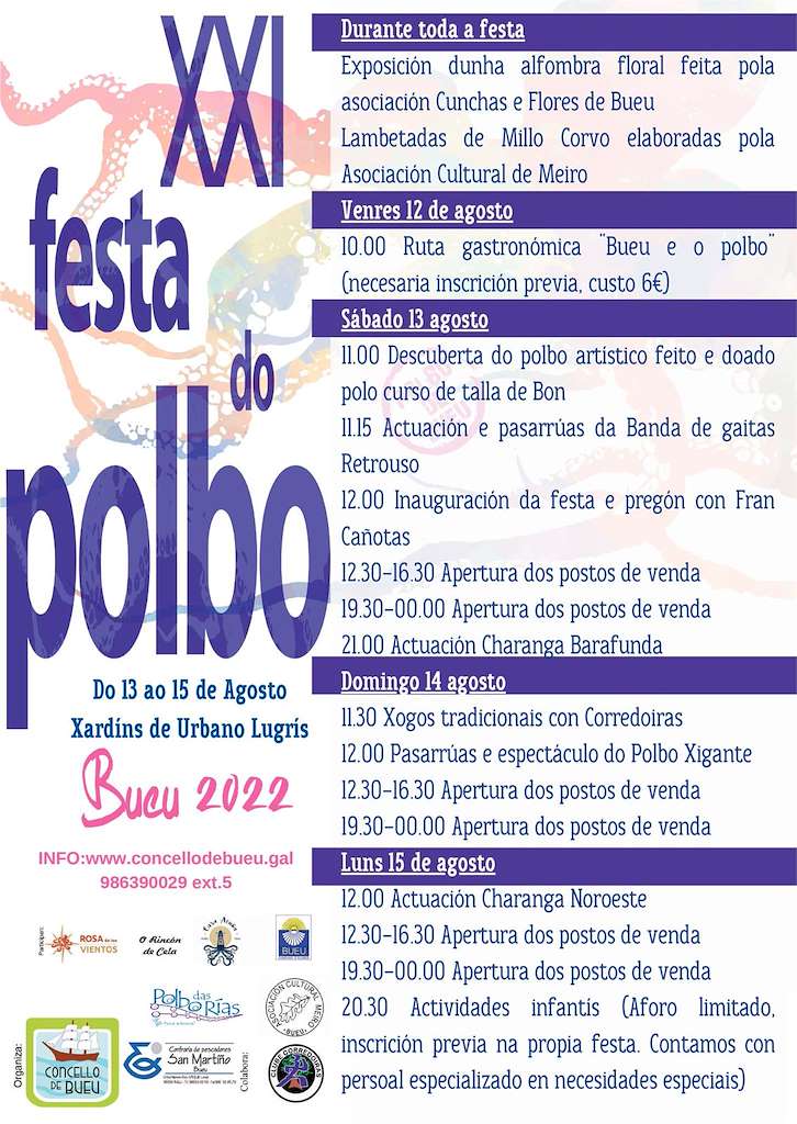 XX Festa do Polbo (2019) en Bueu