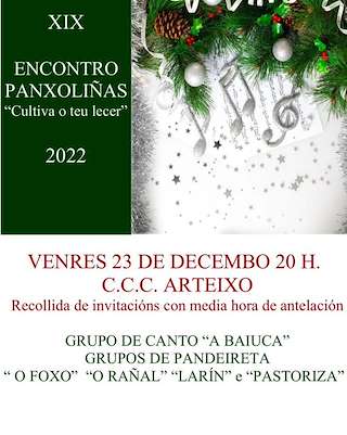 XXII Encontro Panxoliñas (2025) en Arteixo