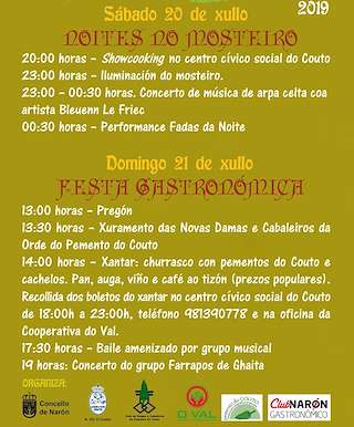 XXV Festa do Pemento do Couto en Narón