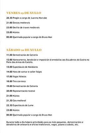 XXV Mercado Medieval en Alfoz