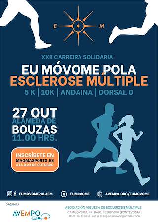 XXIII Carreira Solidaria por la Esclerosis Múltiple (2025) en Vigo