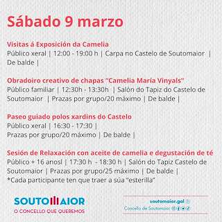 XXIII Certamen de la Camelia en Soutomaior