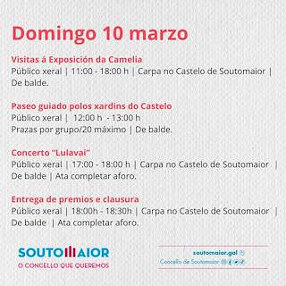 XXIII Certamen de la Camelia en Soutomaior