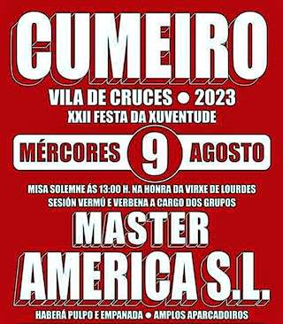 XXIV Festa da Xuventude de Cumeiro (2026) en Vila de Cruces