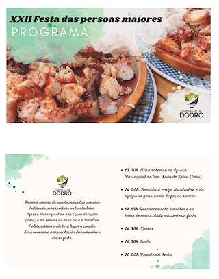 XXIV Festa dos Maiores en Dodro