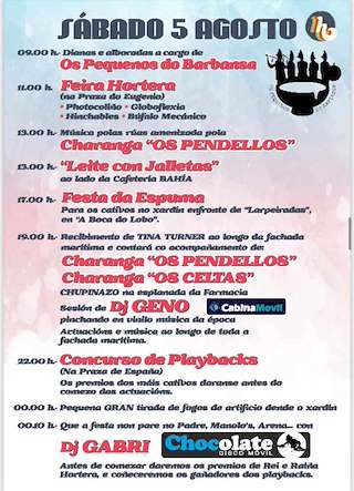 XXIV Festa Hortera  en Porto do Son