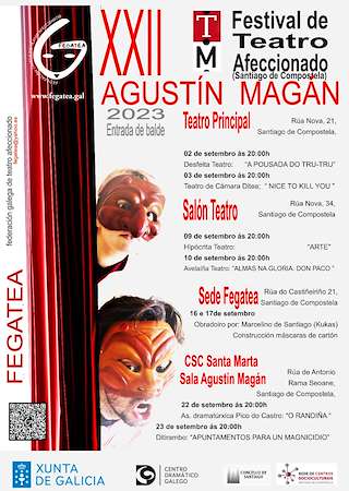 XXV Festival de Teatro Afeccionado Agustín Magán en Santiago de Compostela