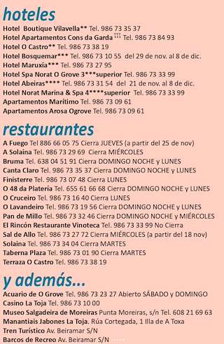 XXIII Xornadas Gastronómicas da Centola en O Grove