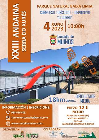 XXV Andaina Serra do Xurés en Muíños