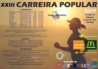 XXVII Carreira Popular en Cartelle
