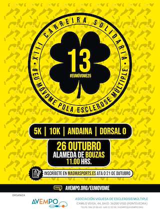 XIV Carreira Solidaria pola Esclerose Múltiple (2026) en Vigo