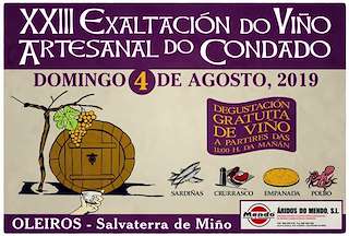 XXVI Exaltación do Viño Artesanal do Condado en Salvaterra do Miño