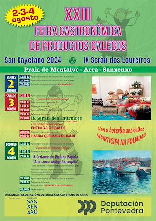 XXIV Feira Gastronómica de Productos Galegos en Sanxenxo