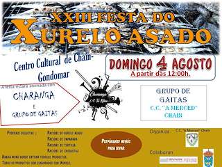 XXIX Festa do Xurelo Asado de Chaín en Gondomar