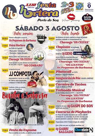 XXIV Festa Hortera  en Porto do Son