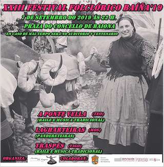 XXVI Festival Folclórico Baíña  en Baiona