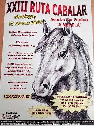 XXVI Ruta Cabalar en Xove