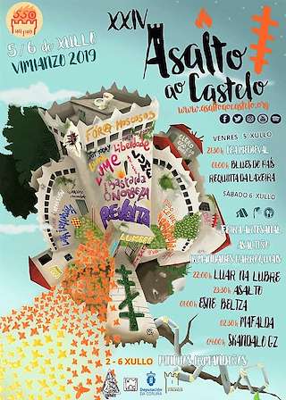 Asalto ao Castelo en Vimianzo