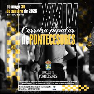 XXV Carreira Popular (2026) en Pontecesures