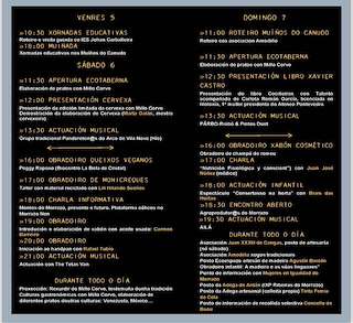 XXV Encontro - Degustación do Millo Corvo en Bueu