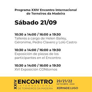 XXV Encontro Internacional de Torneiros da Madeira en Xermade