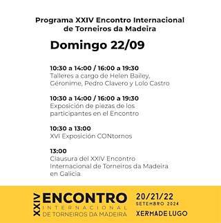 XXV Encontro Internacional de Torneiros da Madeira en Xermade