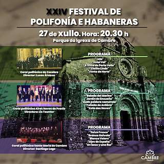 XXV Festival de Polifonía e Habaneras en Cambre