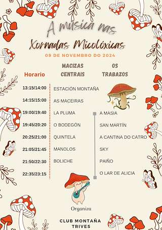 XXV Xornadas Micolóxicas - X Concurso de Tapas (2025) en A Pobra de Trives