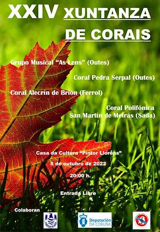 Xuntanza de Corais en Sada