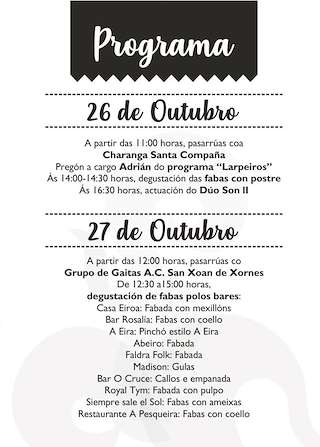 XXXIII Feira das Fabas (2025) en Ponteceso