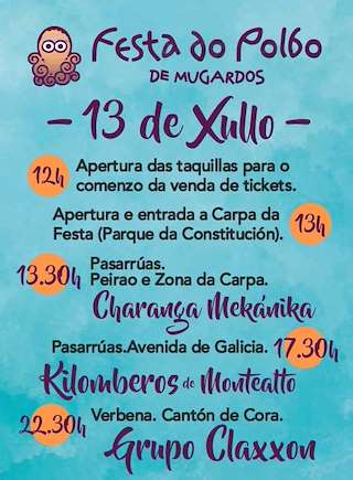 XXXIII Festa do Polbo en Mugardos