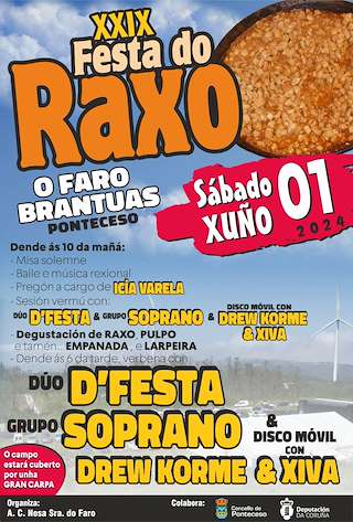 XXX Festa do Raxo en Ponteceso