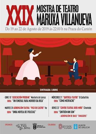 XXXVI Mostra de Teatro Maruxa Villanueva (2026) en Chantada