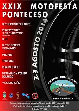 Motofesta en Ponteceso