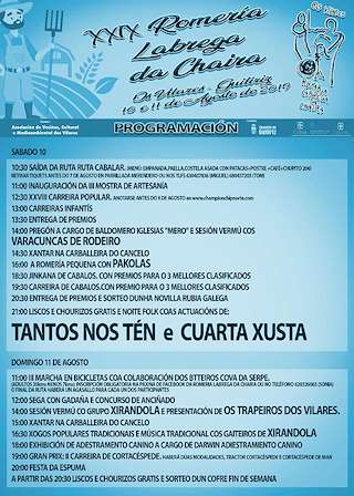 XXXIII Romaría Labrega da Chaira en Guitiriz