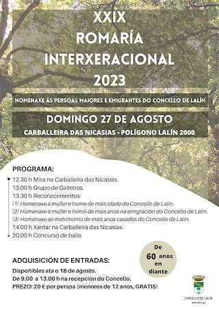 XXXI Romería Interxeracional en Lalín