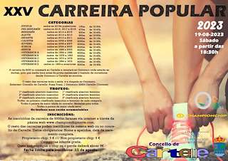 XXVII Carreira Popular en Cartelle