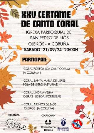XXVII Certame de Canto Coral en Oleiros