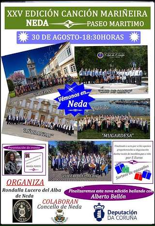 XXVI Festival da Canción Mariñeira en Neda
