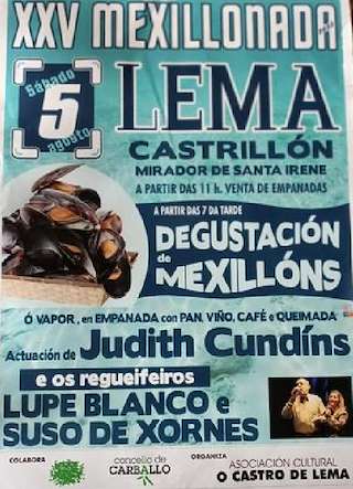 XXVII Mexillonada de Lema en Carballo