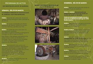 XXVI Mostra do Aceite de Bendilló (2026) en Quiroga