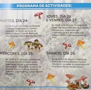 XXVII Semana Micolóxica en Ferrol