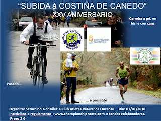 XXXIII Subida Costiña de Canedo (2026) en Ourense