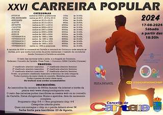 XXVII Carreira Popular en Cartelle
