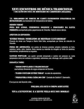XXVII Encontro de Música Tradicional en Silleda