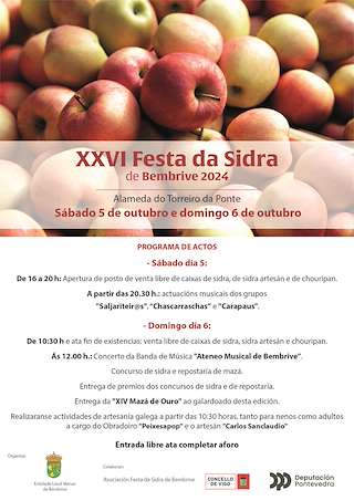 XXVIII Festa da Sidra de Bembrive (2026) en Vigo